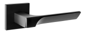 Ручка дв. RENZ SLIM 325-03 B "Румо" (черный)