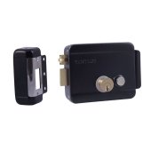 Замок электромеханический Vantage VE042BL L (черный)