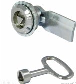 Щитовой замок 705-3 с треугольным ключом, прямой ригель