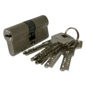 Цилиндровый механизм Vantage Z60 (30x30) SN 5 ключей (мат. никель)