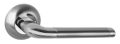Ручка дв. PUERTO B2B 503-08 SN/CP (никель матовый/хром блестящий)