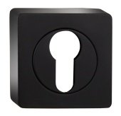 Накладка квадратная на цилиндр, черный  арт: B2B ET AL 02 Black