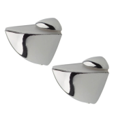 Комплект креплений для полки "Пеликан" 5' (50х50х28 мм) СР (хром) 2 шт MARLOK (12)