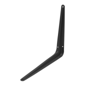 Уголок д/полок черный матовый SB-1-300*250-BLM (B2B) Apecs