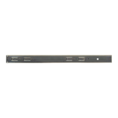 Направляющая шариковая Y8114 600 MM CHROME 45 MM FULL SOFT CLOSE