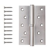 Петля врезная Apecs 120*80-B-Steel-GRF-R