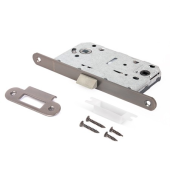 Врезная защелка с фиксатором Apecs 5300-P-WC-GRF