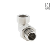 Американка угловая ВР-НР, никелированная, 0133-1515, 1/2" (1/2")