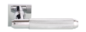 Дверная ручка PORTA DI PARMA Exa Zig 201.01 Полированный хром
