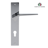 Ручка на планке PORTA DI PARMA Origami 2405.01.CYL Полированный хром Ручка на планке PORTA DI PARMA Origami 2405.01.CYL Полированный хром