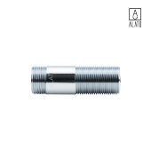 Неразъемный сгон НР-НР, хромированный, 0127-2510, 1" х 100 мм (1" х 100 мм)