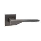 Ручка дверная Puerto, матовый черный никель, арт.:INAL 537-03 MBN