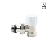 Клапан термостатический, угловой, 0401-1515, 1/2" (1/2")