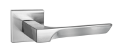 Ручка дв. RENZ SLIM 325-03 SN "Румо" (никель матовый)