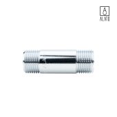 Удлинительный бочонок НР-НР, хромированный, 0126-1506, 1/2" х 60 мм (1/2" х 60 мм)