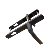 Ручки дверные алюминиевые на планке Vantage V1-85DG (темно-серый RAL 7024) Ручки дверные алюминиевые на планке Vantage V1-85DG (темно-серый RAL 7024)