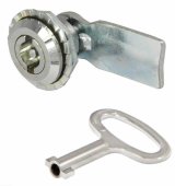 Щитовой замок 705-1 ключ бабочка, прямой ригель