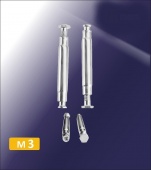 Стяжки для крепления ручек М-3 РС (никель) (1шт) 