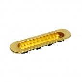 Ручка для раздвижных дверей овал (без замка) золото