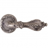 Ручка дверная VAL DE FIORI "КАСТЕЛЛИ" DH 710-74 AI (античное серебро)