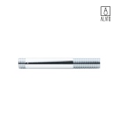 Неразъемный сгон НР-НР, хромированный, 0127-1515, 1/2" х 150 мм (1/2" х 150 мм)