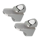 Комплект креплений для полки "ZY-1186" 50х57 мм CP (хром) 2 шт MARLOK (12)