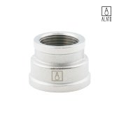 Муфта переходная ВР-ВР, никелированная 0102-2520, 1" х 3/4" (1" х 3/4")
