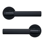 АЛЛЮР "ESTETA" (ЭСТЕТА) BLACK (53150) мат.черный Комплект ручек (20)