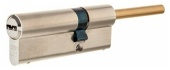 Европрофильный цилиндр ABUS P12R491-27 ключ/шток 50-30 (80 мм) NI (5 key)