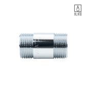 Удлинительный бочонок НР-НР, хромированный, 0126-2506, 1" х 60 мм (1" х 60 мм)