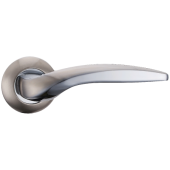  Ручка дверная PUERTO AL 519-08 SN (никель матовый)