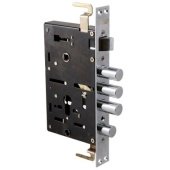 Корпус замка на китайскую дверь Boadean 3024-3Р (Эконом)