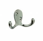 Крючок-вешалка №17 хром эффект (50) мт