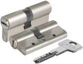 Цилиндровый механизм KALE KILIT 164DBNE 30+10+30:70mm,NP,5K,STB,к-к