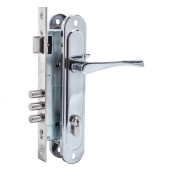 Замок врезной Зенит ЗВ4-85.3 (хром)