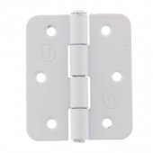 Петля накладная ПН5-60 (2шт) белая фасовка (30) мт