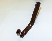 Крючок двойной П Темный орех х 100 УФ