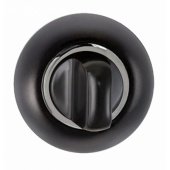 Завертка PUERTO BK AL 08 B/CP (черный/хром блестящий)