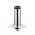 Опора мебельная PL-001 100*30 CHROME