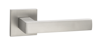 Ручка дверная "Примула", никель супер матовый  арт: TIXX 231-03 slim MSN