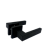 Ручки дверные V58BL-2 HL (черный)