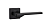 Ручки дверные FZ14-236 D BL (черный) INERTA