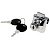 Замок для одной стеклянной двери L021 19/20 CHROME