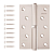 Петля врезная Apecs 120*80-В-Steel-NIS-R