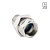 Американка прямая ВР-НР, никелированная, 0131-1515, 1/2" (1/2")