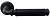Ручки дверные ЦАМ Vantage V33BL (черный)