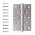 Петля врезная Apecs 120*80-B4-Steel-GRF