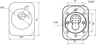 Броненакладка Apecs Pro 50/27-DP-15-CR