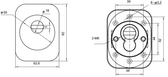 Броненакладка Apecs Pro 50/27-DP-15-CR