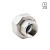 Американка прямая ВР-ВР, никелированная, 0130-1515, 1/2" (1/2")